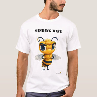 Minding Mine Funny Bee T-Shirt Tシャツ