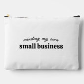 Minding my own Small Business Owner アクセサリーポーチ (正面)