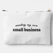 Minding my own Small Business Owner アクセサリーポーチ (裏面)