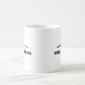 Minding my own Small Business Owner コーヒーマグカップ (中央)