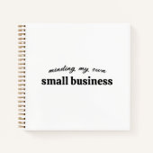 Minding my own Small Business Owner ノートブック (正面)