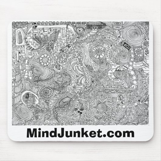 MindJunket.comからの夢のマウスパッドのコースター マウスパッド (正面)