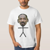 Mindless Stickman of Snoop Dogg Tシャツ (正面)