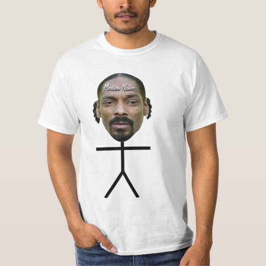 Mindless Stickman of Snoop Dogg Tシャツ (正面)