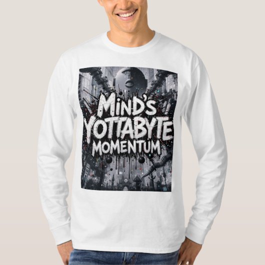 Mindsヨタバイトモメンタム基本長袖Tシャツ Tシャツ (正面)