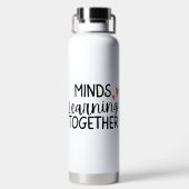 "Minds Learning Together" 先生への感謝  ウォーターボトル (背面)