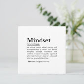 Mindset Definition Quote 招待状 (スタンド正面)