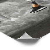 Mindset Is Everything -フィットネスガールランニングズ ポスター (角)