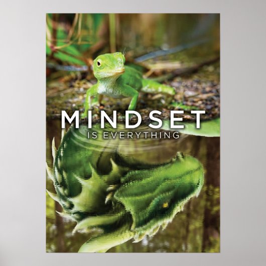 Mindset Is Everything – 伝説的ドラゴン – 成功 ポスター (正面)