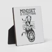 Mindset Is Everything, Cat Lion – ジム、成功 フォトプラーク (正面)