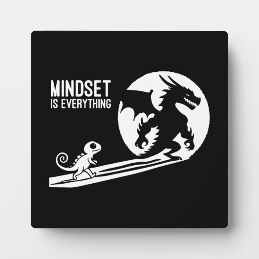 Mindset Is Everything, Dragon – 成功動機 フォトプラーク (正面)