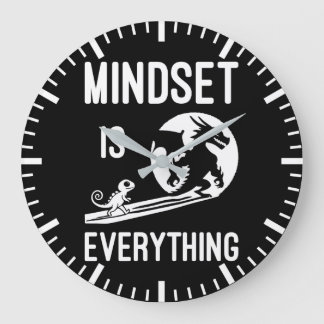 Mindset Is Everything, Dragon - Success Husle ラージ壁時計