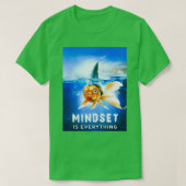 Mindset is Everything fish Tシャツ (デザイン正面)