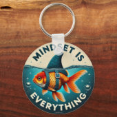 Mindset Is Everything Juxtaposition  キーホルダー (正面)
