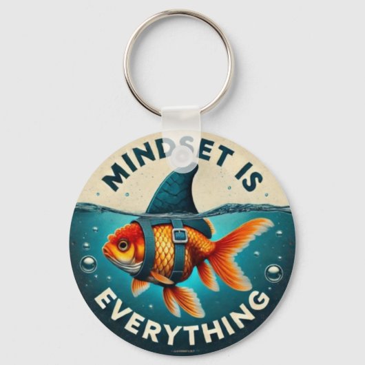 Mindset Is Everything Juxtaposition  キーホルダー (裏面)