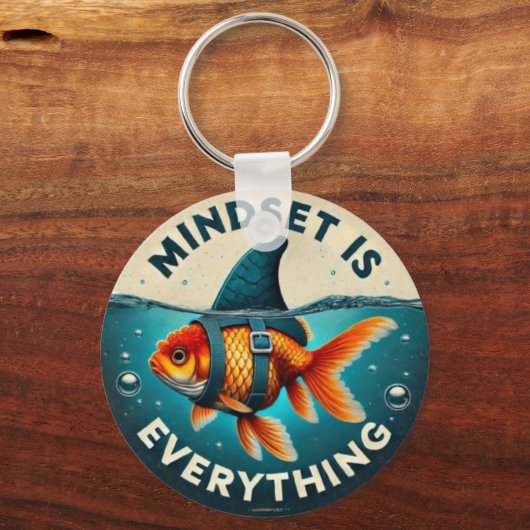 Mindset Is Everything Juxtaposition  キーホルダー (裏面)