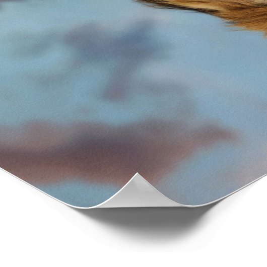 Mindset Is Everything - Lion Reflection ポスター (角)