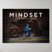Mindset Is Everything - Motorcycle Kid - Success P ポスター (正面)