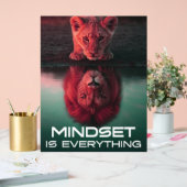 Mindset Is Everything - Unlock Your Full Potential アクリルサイン (ウェディング)