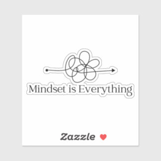 Mindset is Everything Vinylステッカー シール