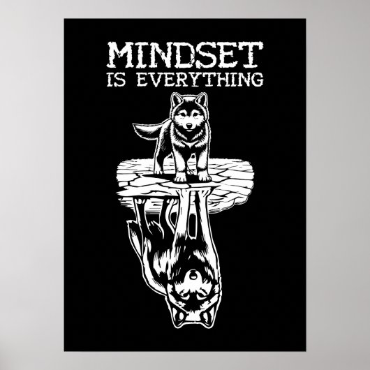 Mindset Is Everything, Wolf – ジム、ハッスル、成功 ポスター (正面)