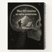 "Mindset of Adventure" ノートブック (裏面)