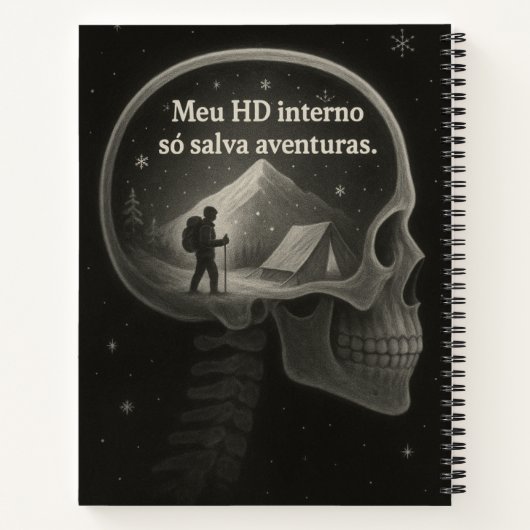 "Mindset of Adventure" ノートブック (裏面)