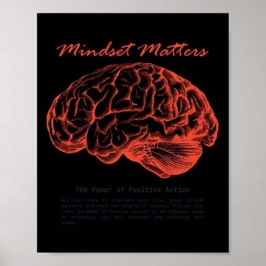 Mindset SクリエイティブSデザインシール ポスター (正面)