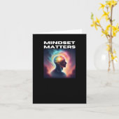 Mindset Sステッカー カード (黄色い花)