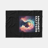 Mindset Sステッカー フリースブランケット (正面(横))