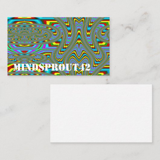 MINDSPROUT42 (edit文字) 名刺 (正面/裏面)