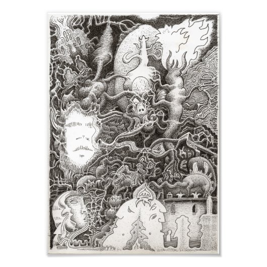 Mindsucker症候群、Brian Benson著 フォトプリント (正面)