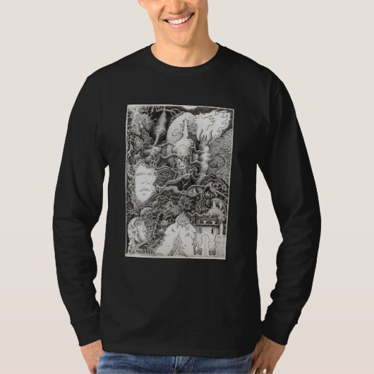 Mindsucker症候群、Brian Benson著 Tシャツ (正面)