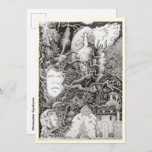 Mindsucker症候群、Brian Benson Flat Card (正面/裏面)