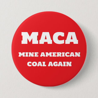 Mine American Coal Again Button 缶バッジ