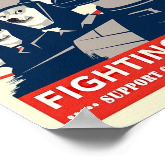 Mine Dogecoinポスター ポスター (角)