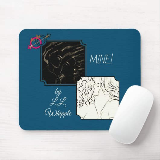'MINE!' (with logo) mouse pad マウスパッド (マウス)
