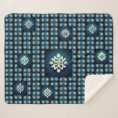 Minecraft子供へが好きな毛布 シェルパブランケット (正面(横))