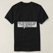 minecraft終了詩 tシャツ (デザイン正面)