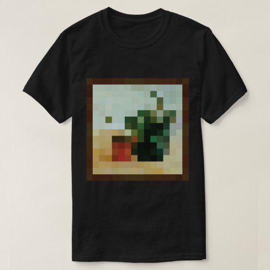 Minecraft絵画's Paradistrad Tシャツ (デザイン正面)