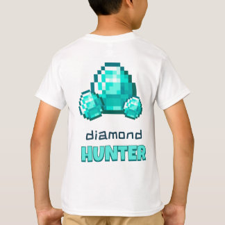 Minecraft ダイヤモンドハンターTシャツ Tシャツ