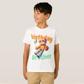 Minecraft Aphmau、誕生日ブラザー、かわいいNoi、少年 Tシャツ (正面フル)