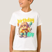 Minecraft Aphmau、誕生日最高の友人、かわいいNoi、 Tシャツ (正面)