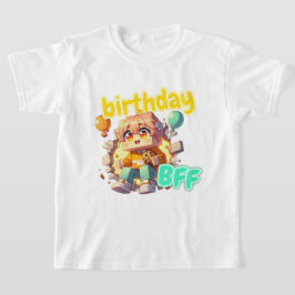 Minecraft Aphmau、誕生日最高の友人、かわいいNoi、 Tシャツ