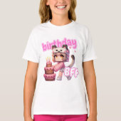 Minecraft Aphmau、誕生日BFF、かわいいYoutuber、KC Tシャツ (正面)