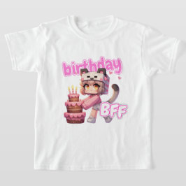 Minecraft Aphmau、誕生日BFF、かわいいYoutuber、KC Tシャツ