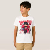 Minecraft Aphmau、誕生日BFF、BF、クールBoy Aaron Tシャツ (正面フル)