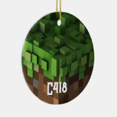 Minecraft C418 セラミックオーナメント (右)