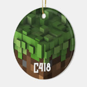 Minecraft C418 セラミックオーナメント (左)