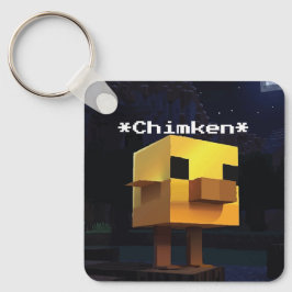 Minecraft Chimken (Personalized) キーホルダー